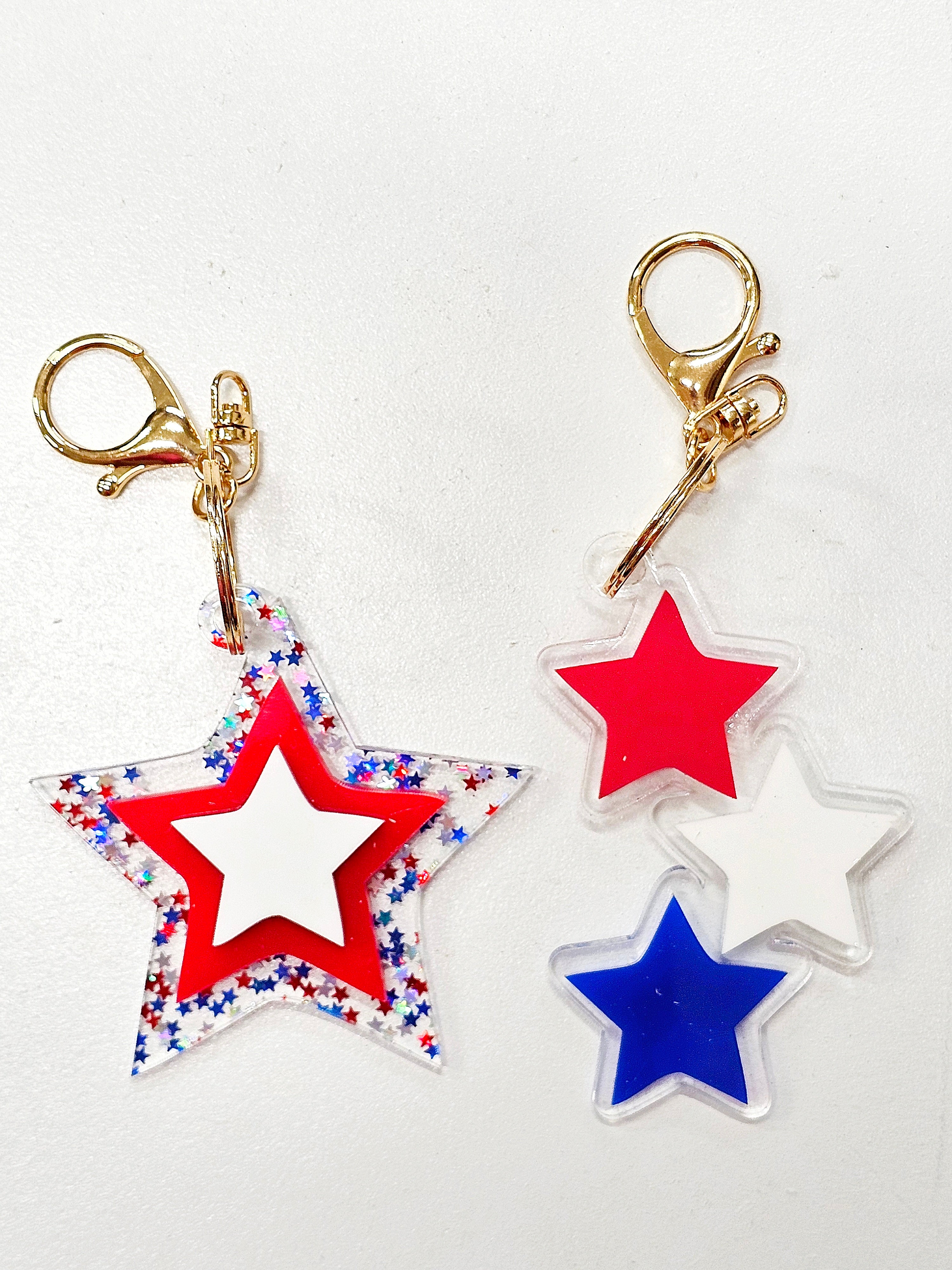 Patriotic Bag Charms