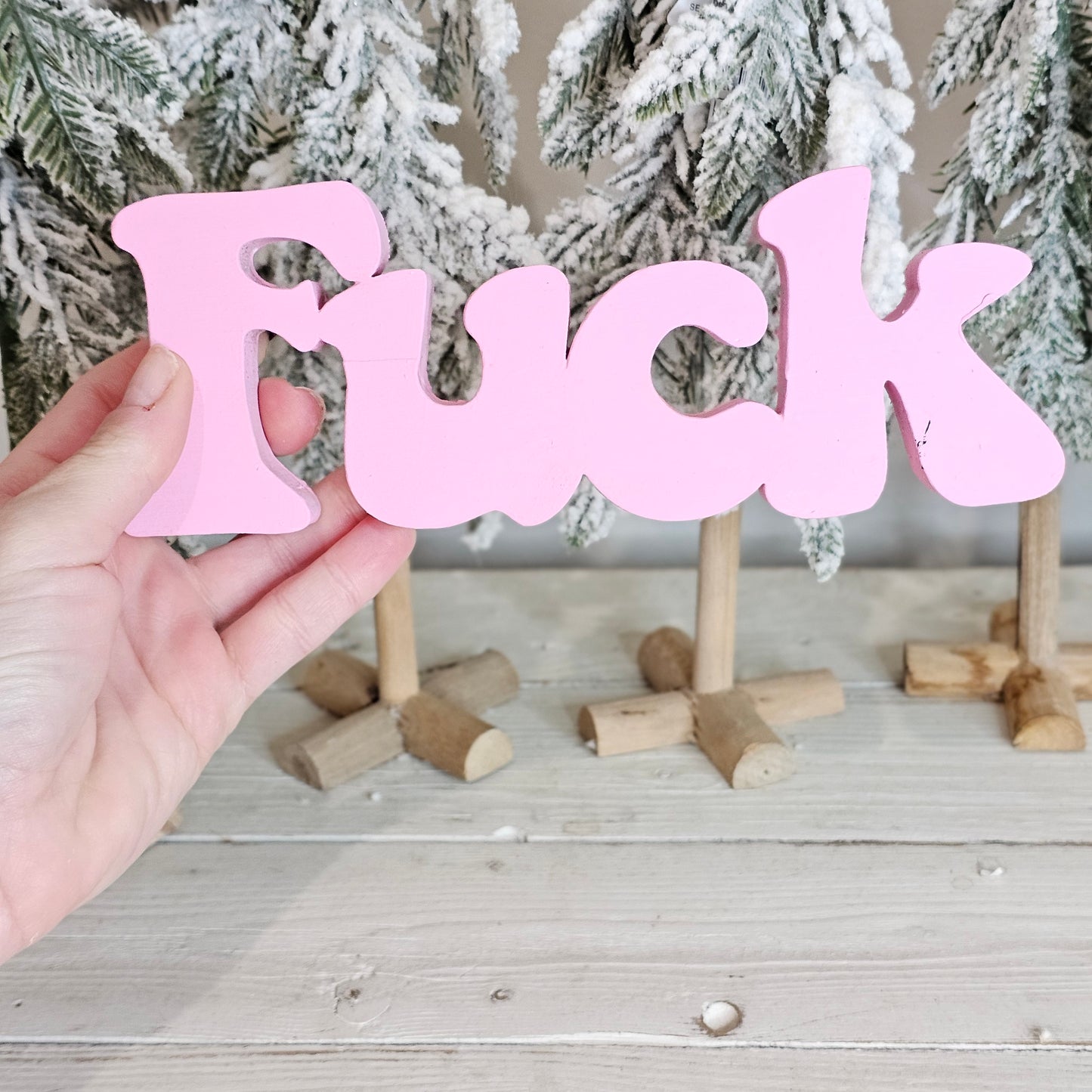 Fu$k word cutouts