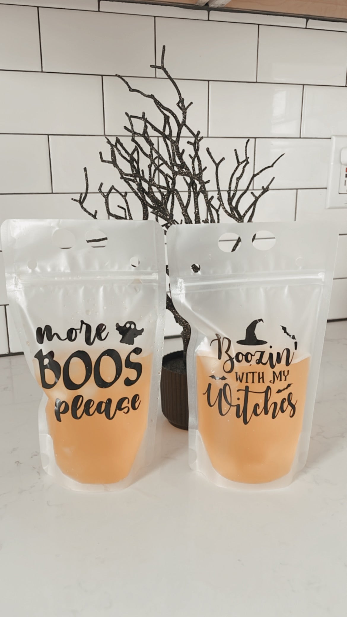 Halloween Drink Bags