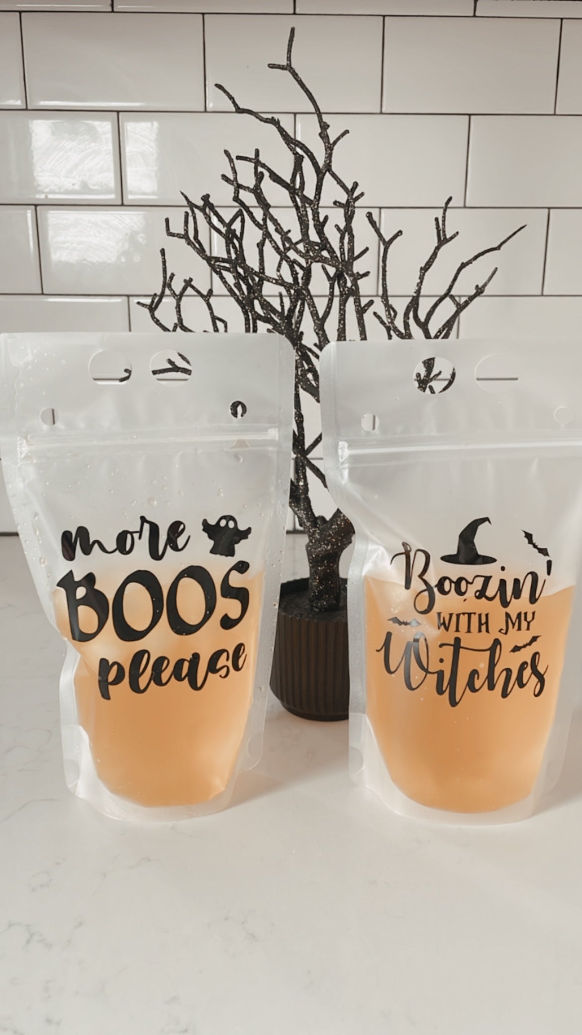 Halloween Drink Bags – Bailey's Branches
