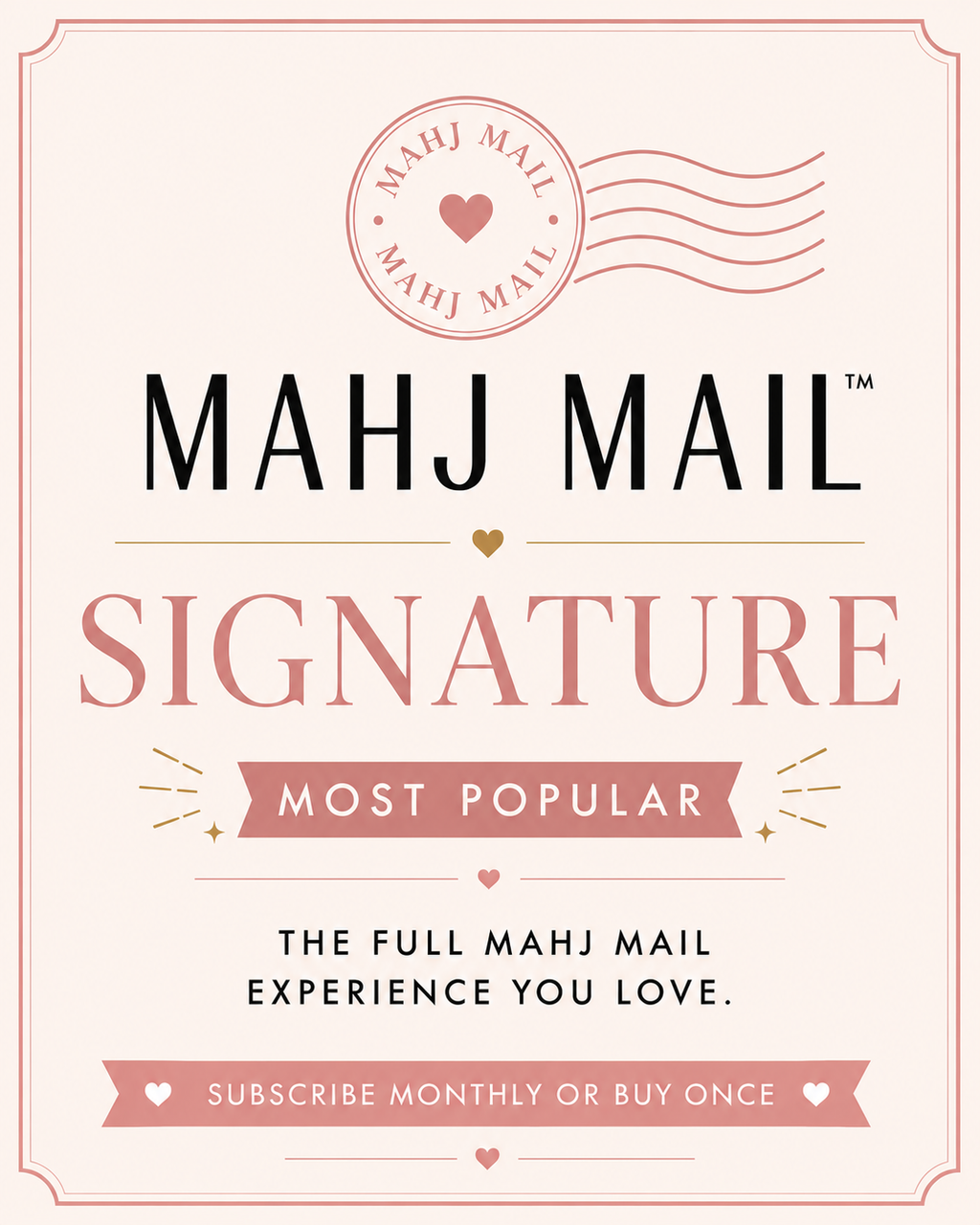 Mahj Mail™ Signature