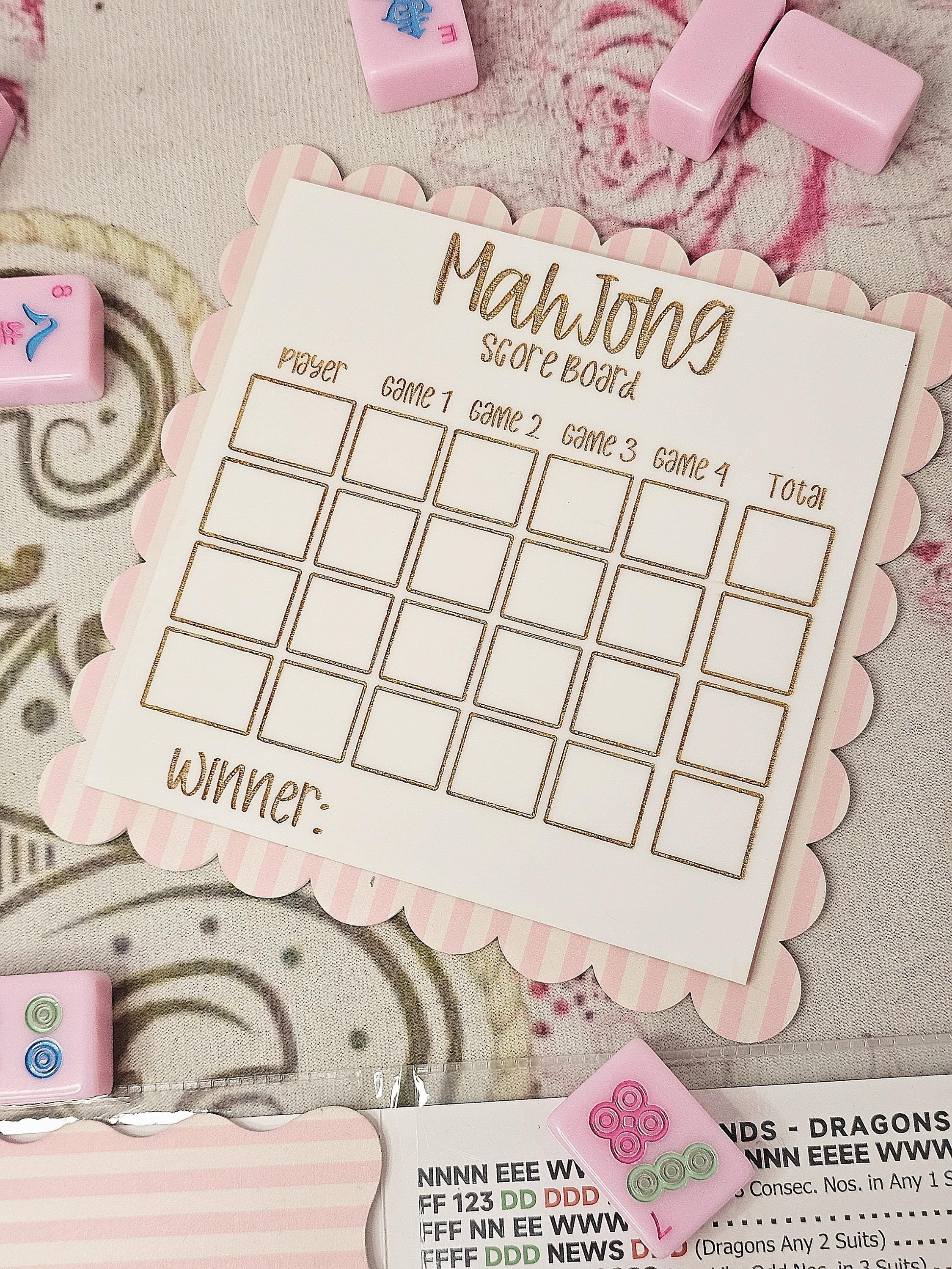 "The Scallop Pink Parlor" Charleston Flow Board