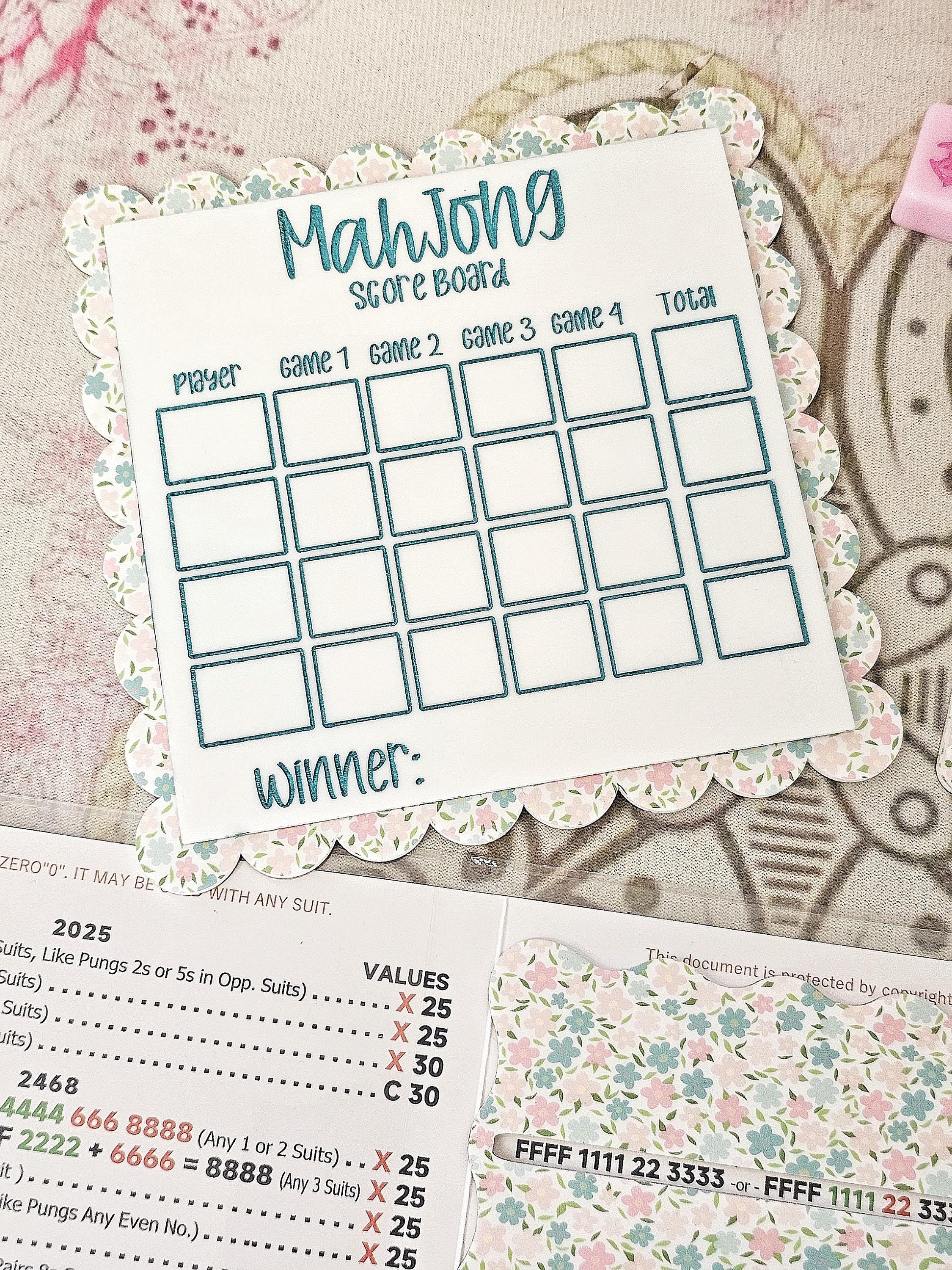 "The Classic Garden Party"- Charleston Flow Board