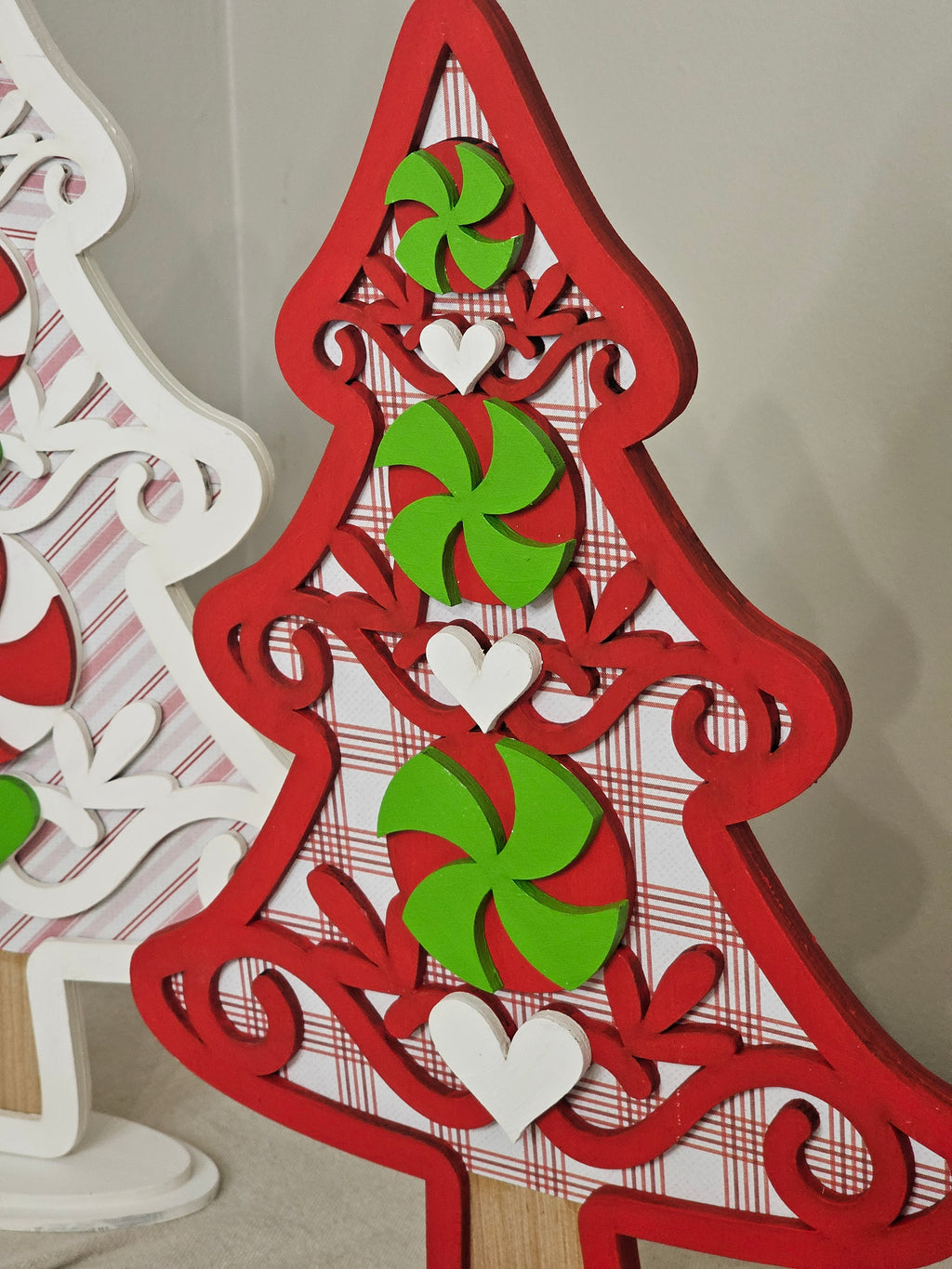 “Merry Mischief” Trees, Set of 3