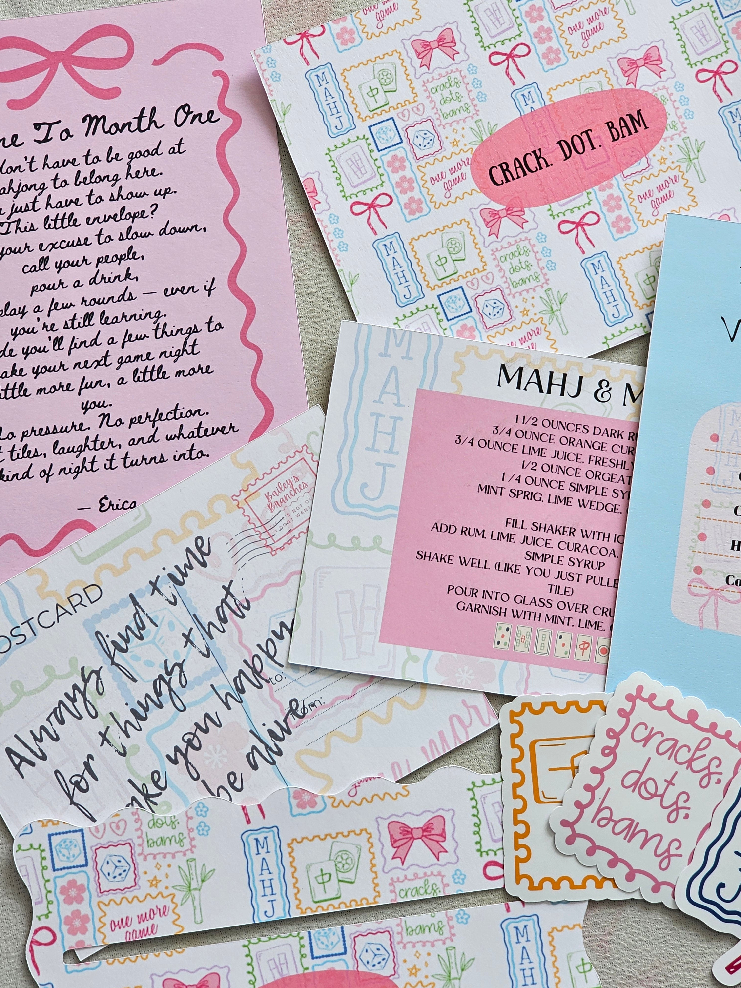 Mahj Mail Monthly Subscription