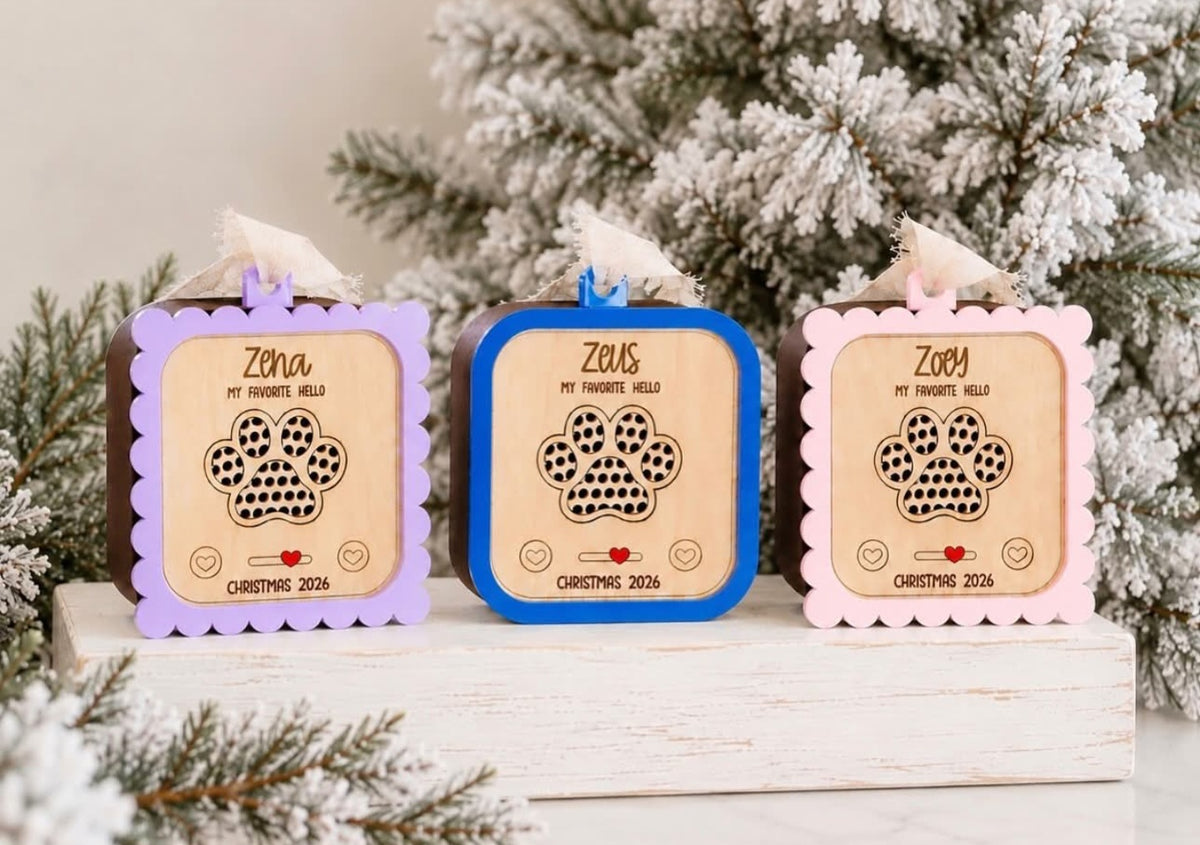 Talking Pet Ornaments