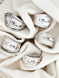 “Let Them” - Vintage Spoon Ring  – Engraved Silverware Jewelry – Fixed Size – One of a Kind