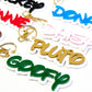 Pet Name Bag Charms