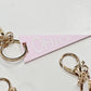 Pink bag charms