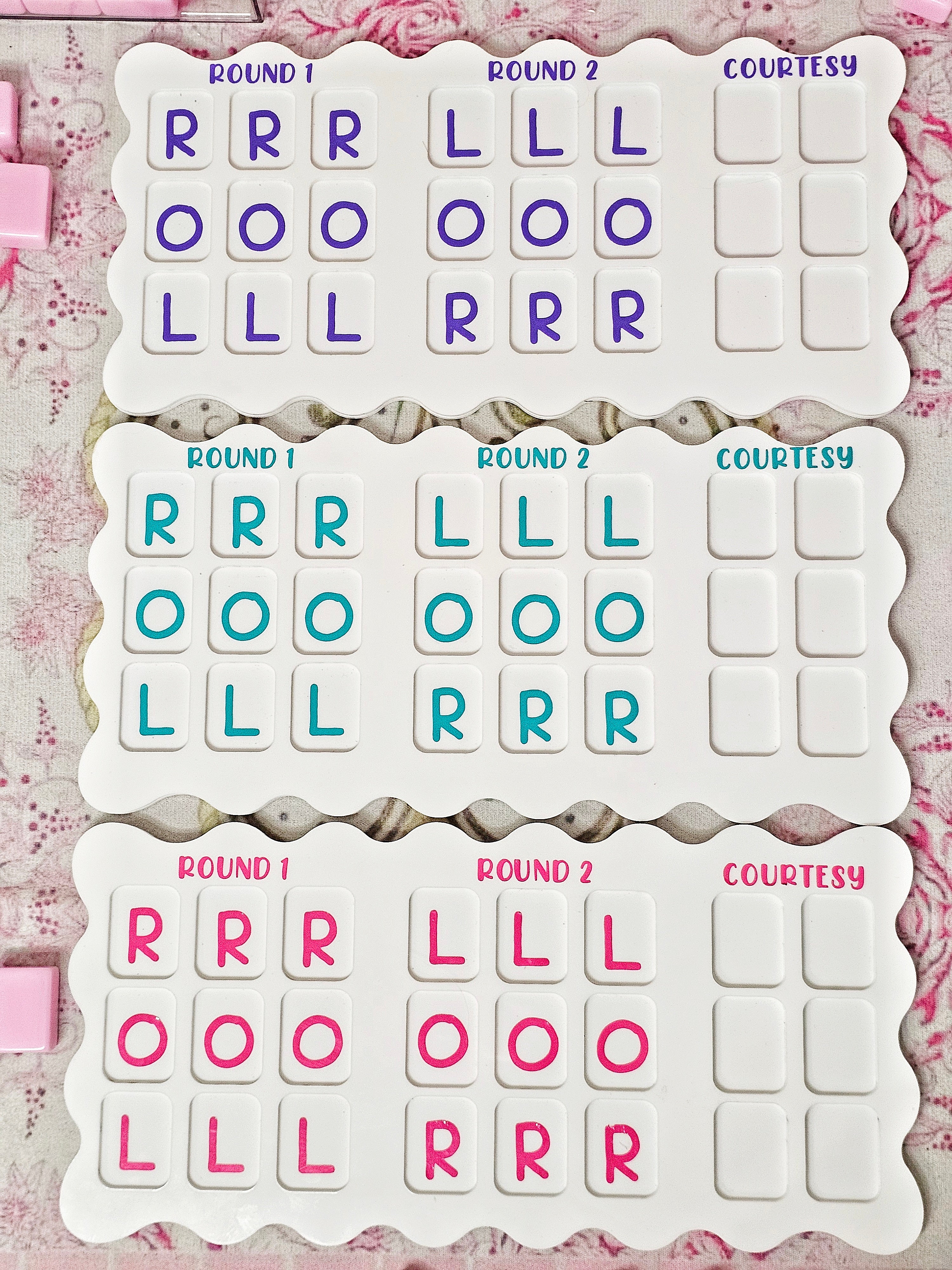 "The Scallop White Linen" Charleston Flow Board