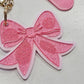 Pink bag charms