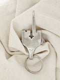 Middle Finger Vintage Fork Keychain - Handcrafted Silverware Keychain – Funny Gift