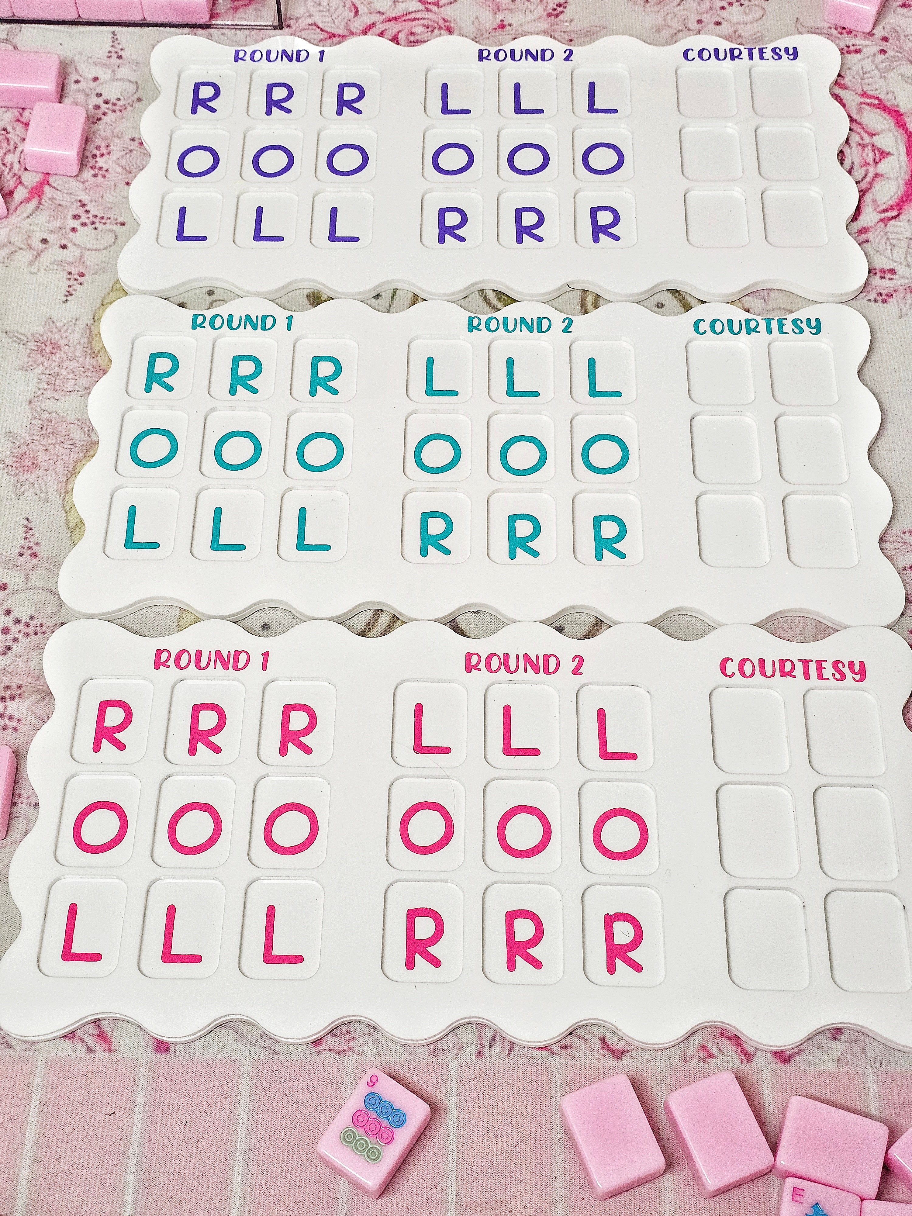 "The Scallop White Linen" Charleston Flow Board